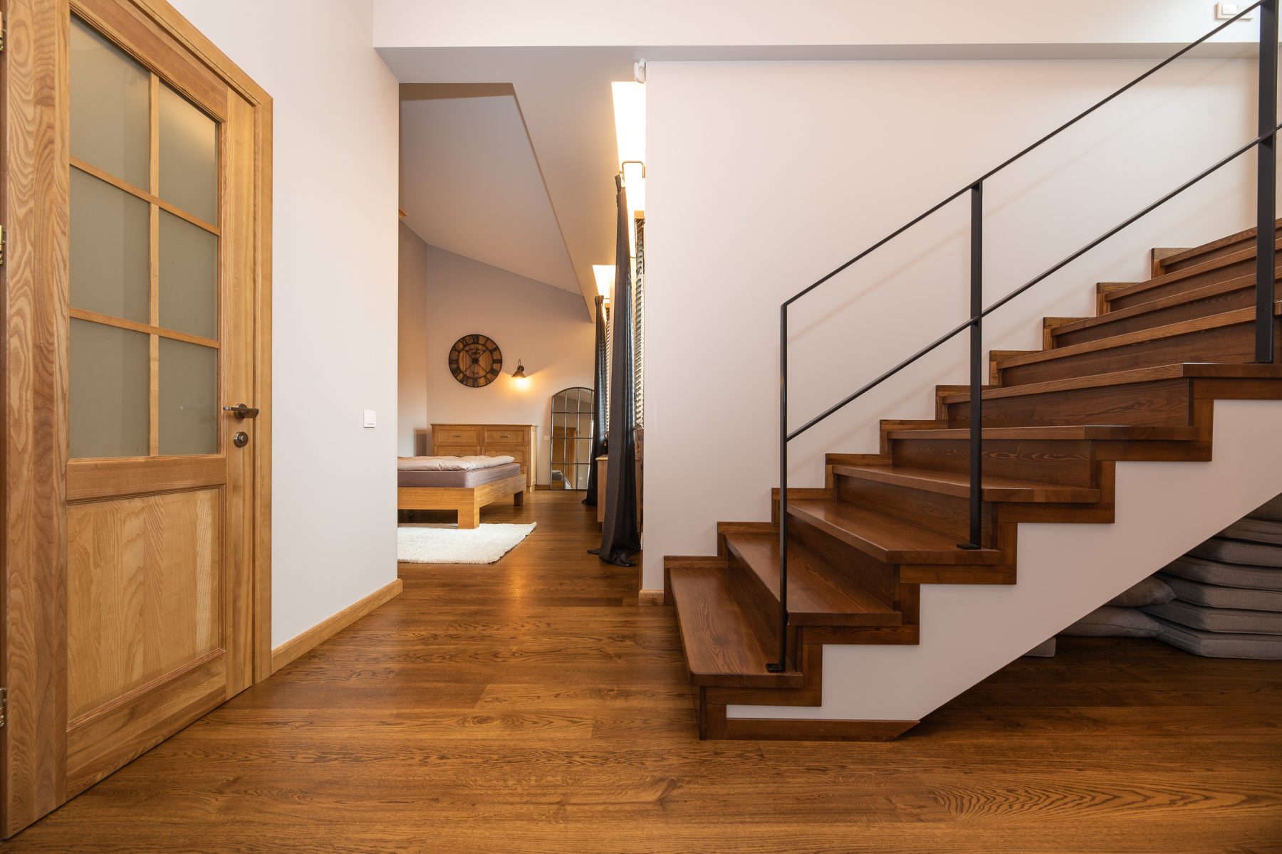 Dviejų aukštų butas - laiptai