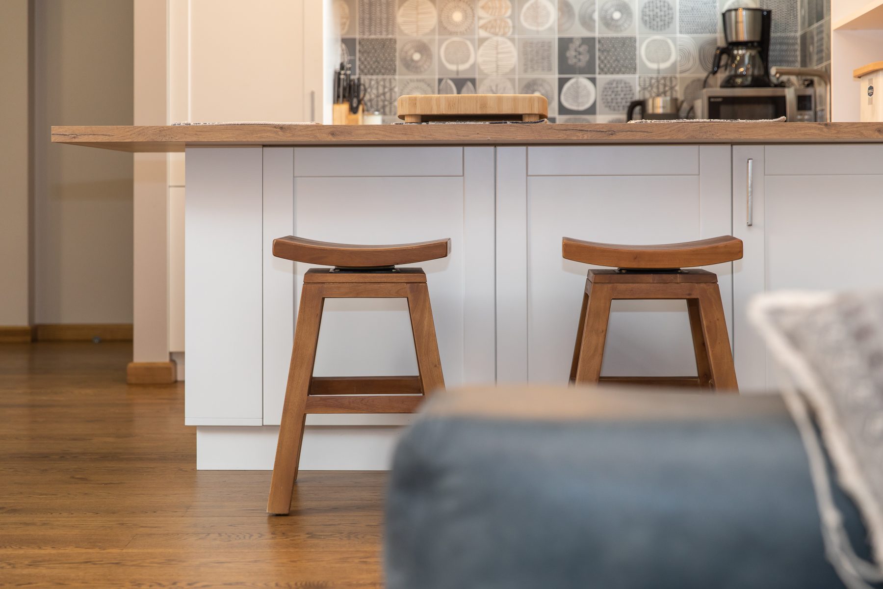 Stilingai įrengta virtuvė