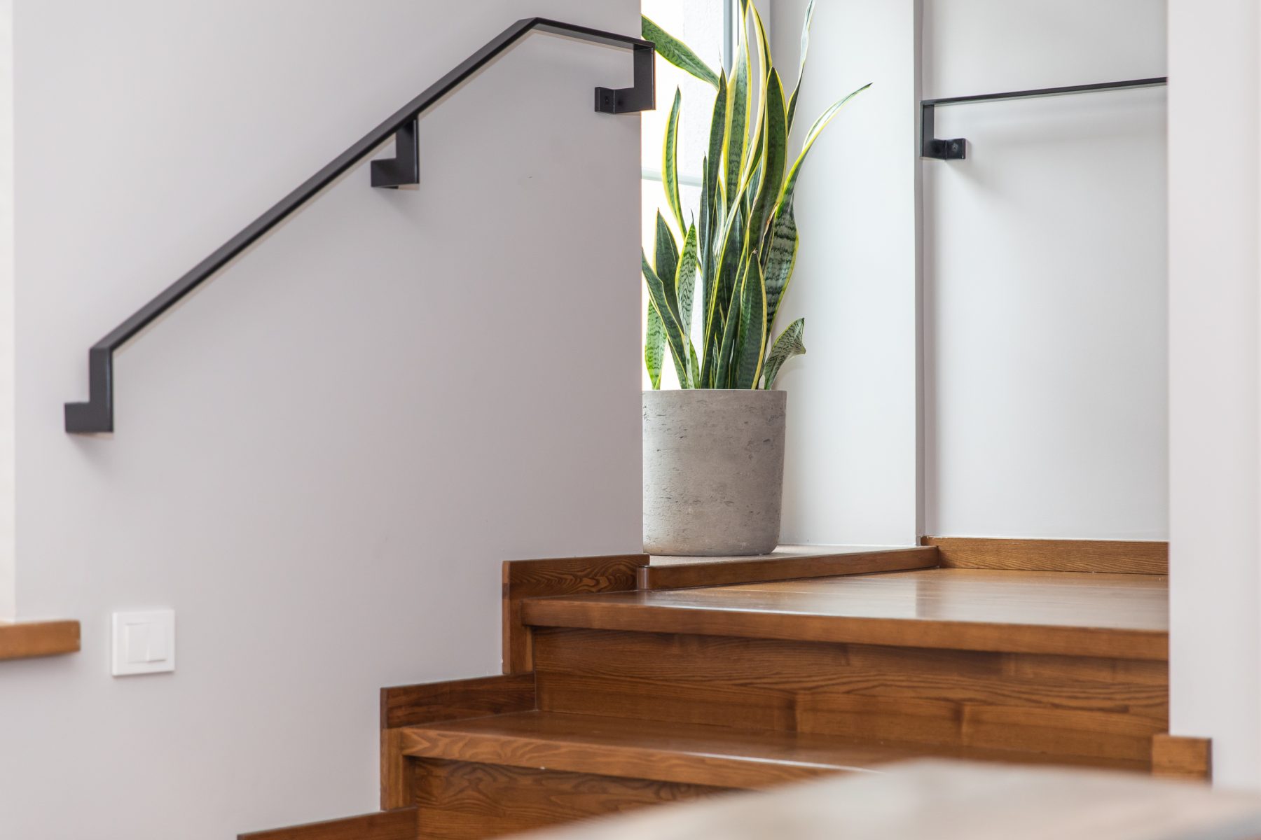 Dviejų aukštų butas - laiptai