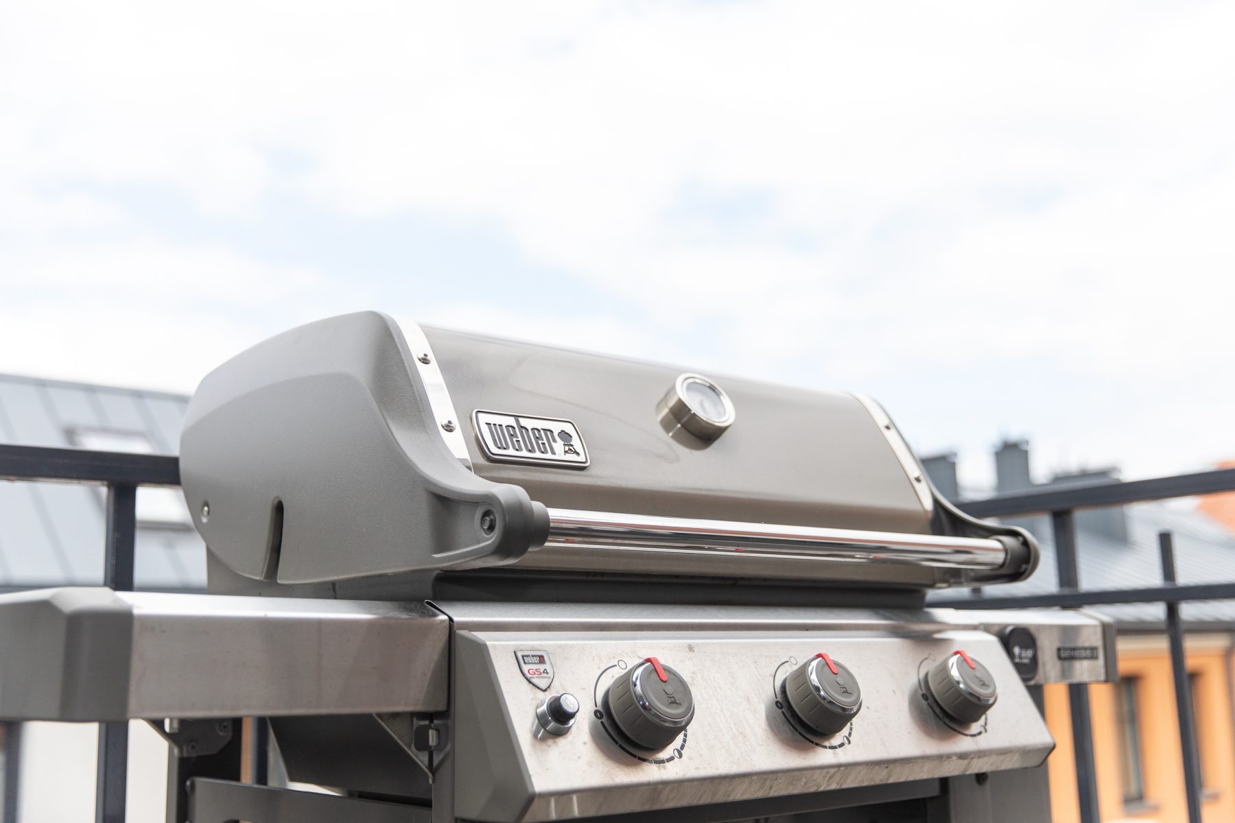 Grilius lauko terasoje