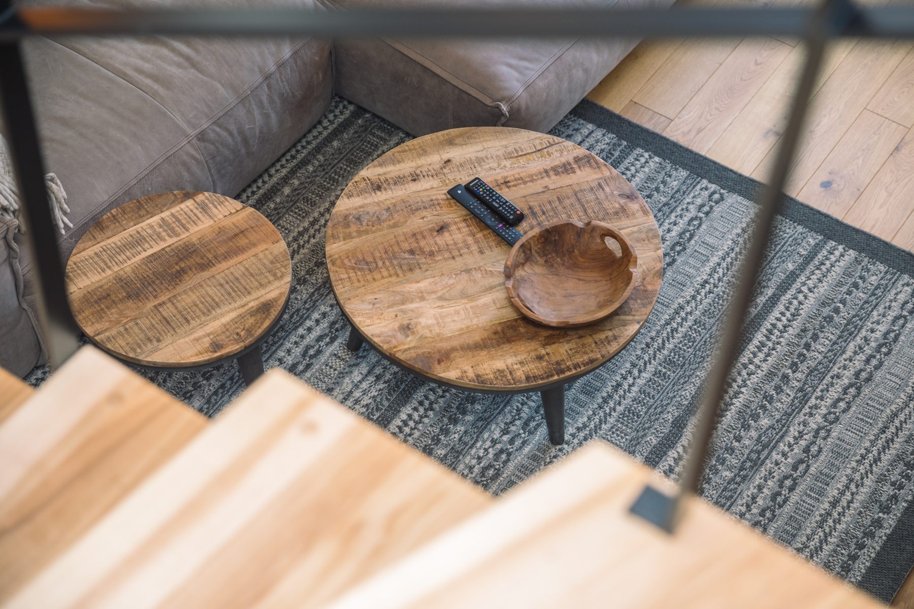 Dviejų aukštų butas - laiptai