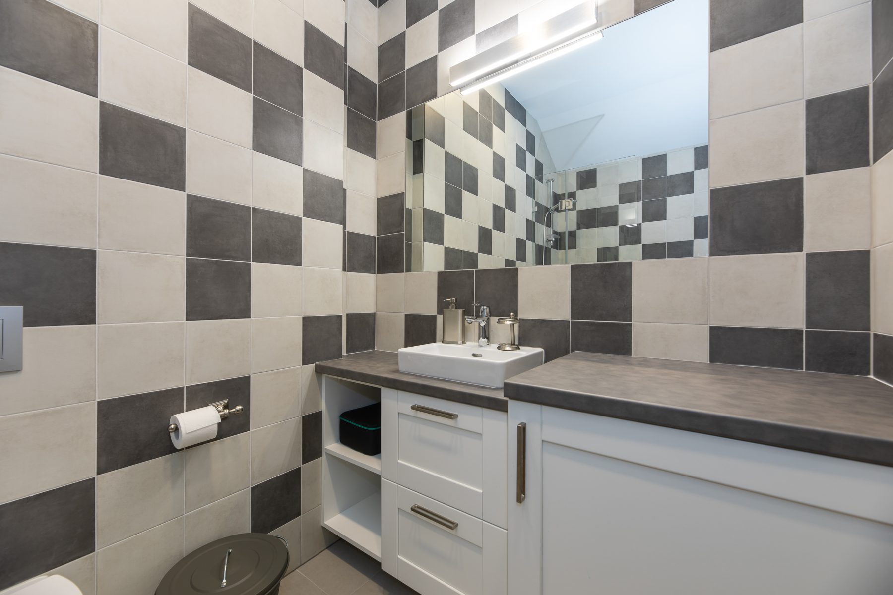 Vonios akcentai - kriauklė, toletas