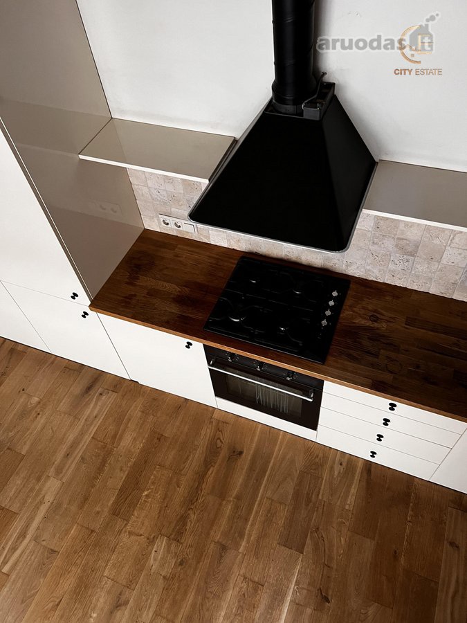 Premium įrengimo loft tipo buto interjeras Kaune